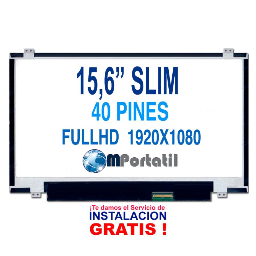 Pantalla Notebook 15,6 Full Hd 40pin Slim_venta_de_repuestos_para_notebook