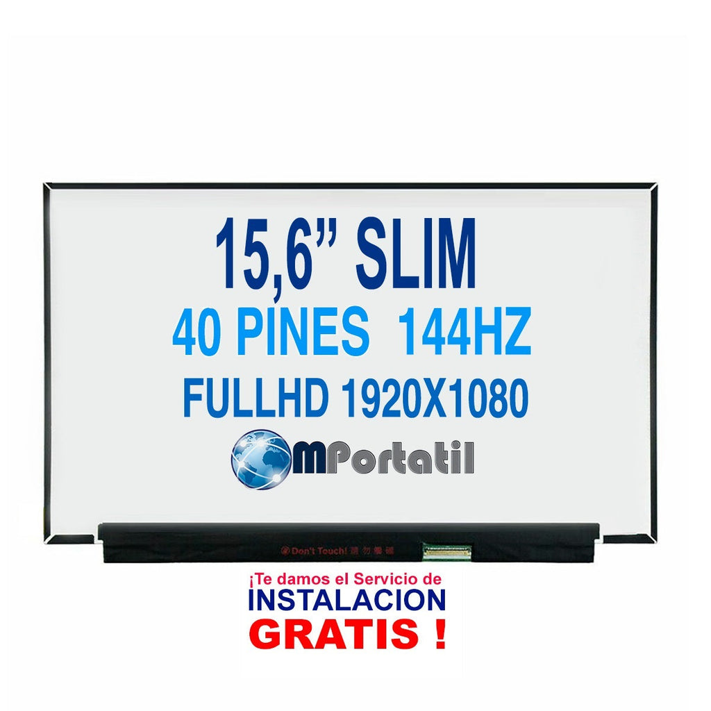 Pantalla NanoEdge 15,6 Full Hd IPS 40pin 144hz_venta_de_repuestos_para_notebook